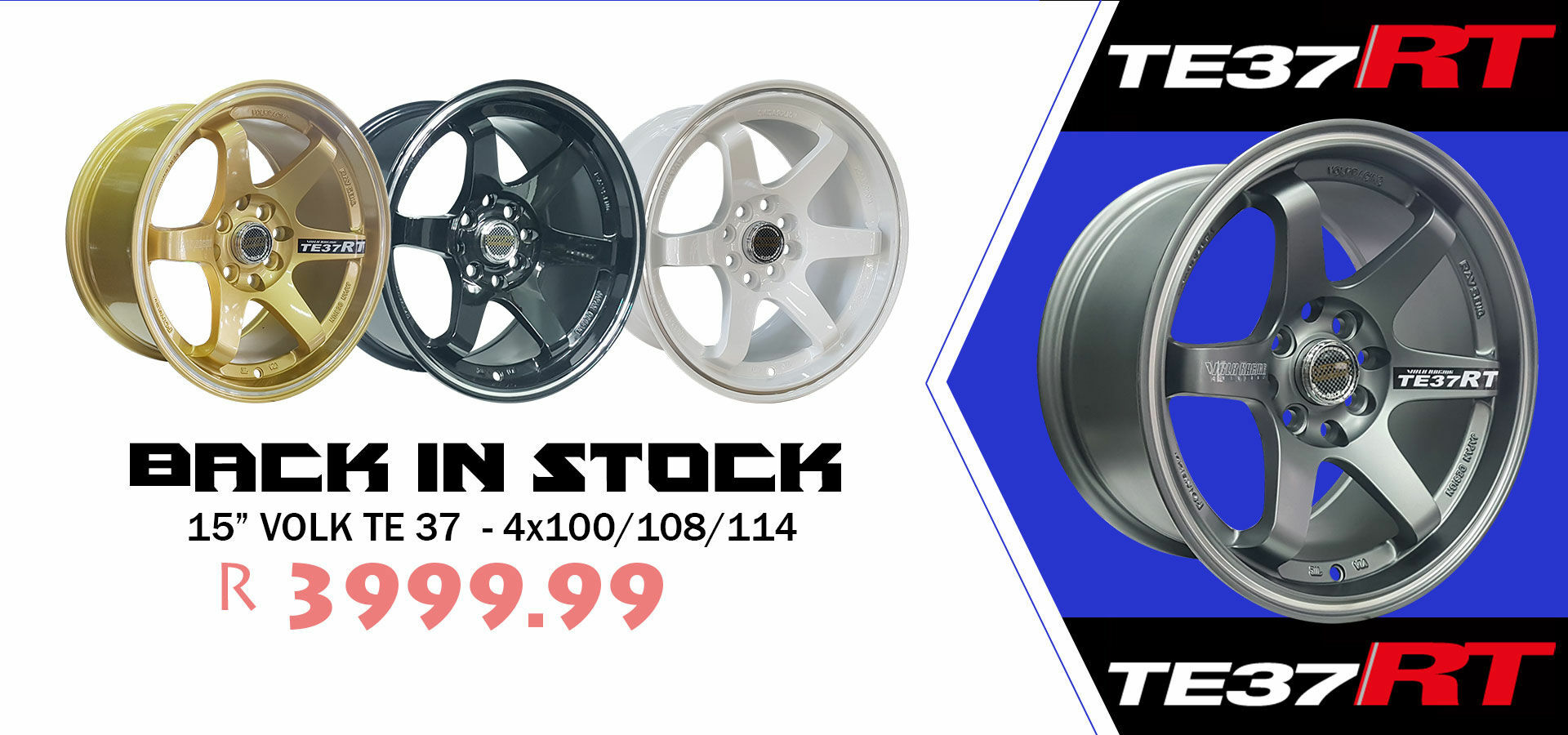 Picture for category 15 inch Rays TE37's