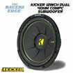 Picture of Kicker 12inch Dual 4ohm CompC Subwoofer