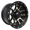 15 inch - Roadkill - 6x139 - MATTE BLACK + BRONZE
