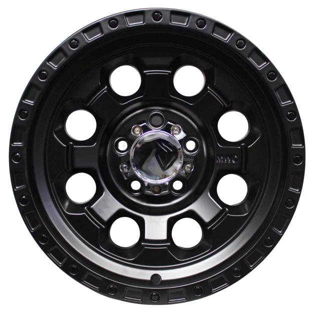 15 inch - KANE - 5x114 -MATTE BLACK