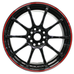 15 inch Advan Black - Red Lip