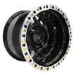 15 inch Explorer - 6x139 - Black Machined Lip