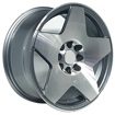 15 inch Tarmac - 5x100/114 - Gunmetal