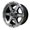15 inch - TNT - 5x114 - Black Machined Face