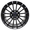 15 inch The Wasp - 8x100/114 - Semi Matt Black