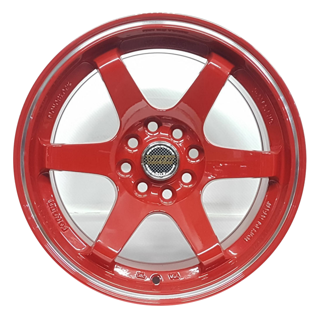 15 inch Rays Eng TE37 - 4x100/108 - Red