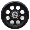 15 inch - 6x114 - S MATTE BLACK