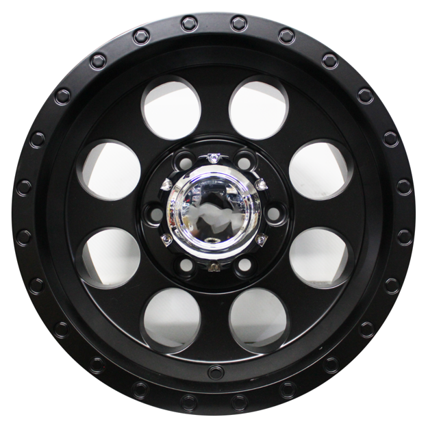 15 inch - 6x114 - S MATTE BLACK