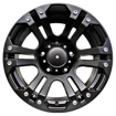 16 inch Semi Matt Black