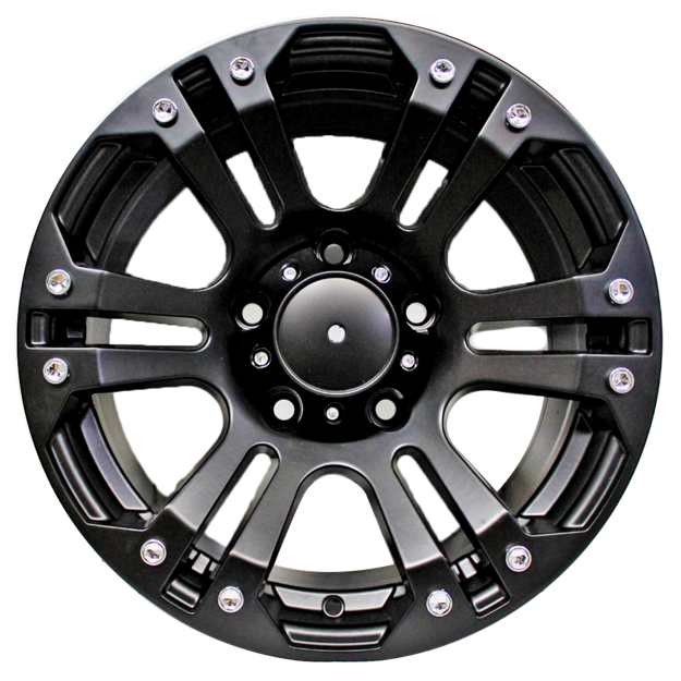 16 inch Semi Matt Black