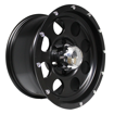 16 inch - Kongo- 6x139 - Matt Black