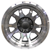 16 inch - Bionic - 6x139 - Gunmetal Polished Face