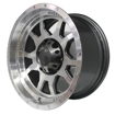 16 inch - Bionic - 6x139 - Gunmetal Polished Face
