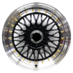 17-inch-5x100112-black-machined-lip-gold-rivits