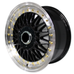 17-inch-5x100112-black-machined-lip-gold-rivits