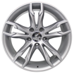 17 inch - 5x120 - Silver