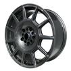 17 inch $parco 7103 - 5x100/114 - Gloss Gunmetal