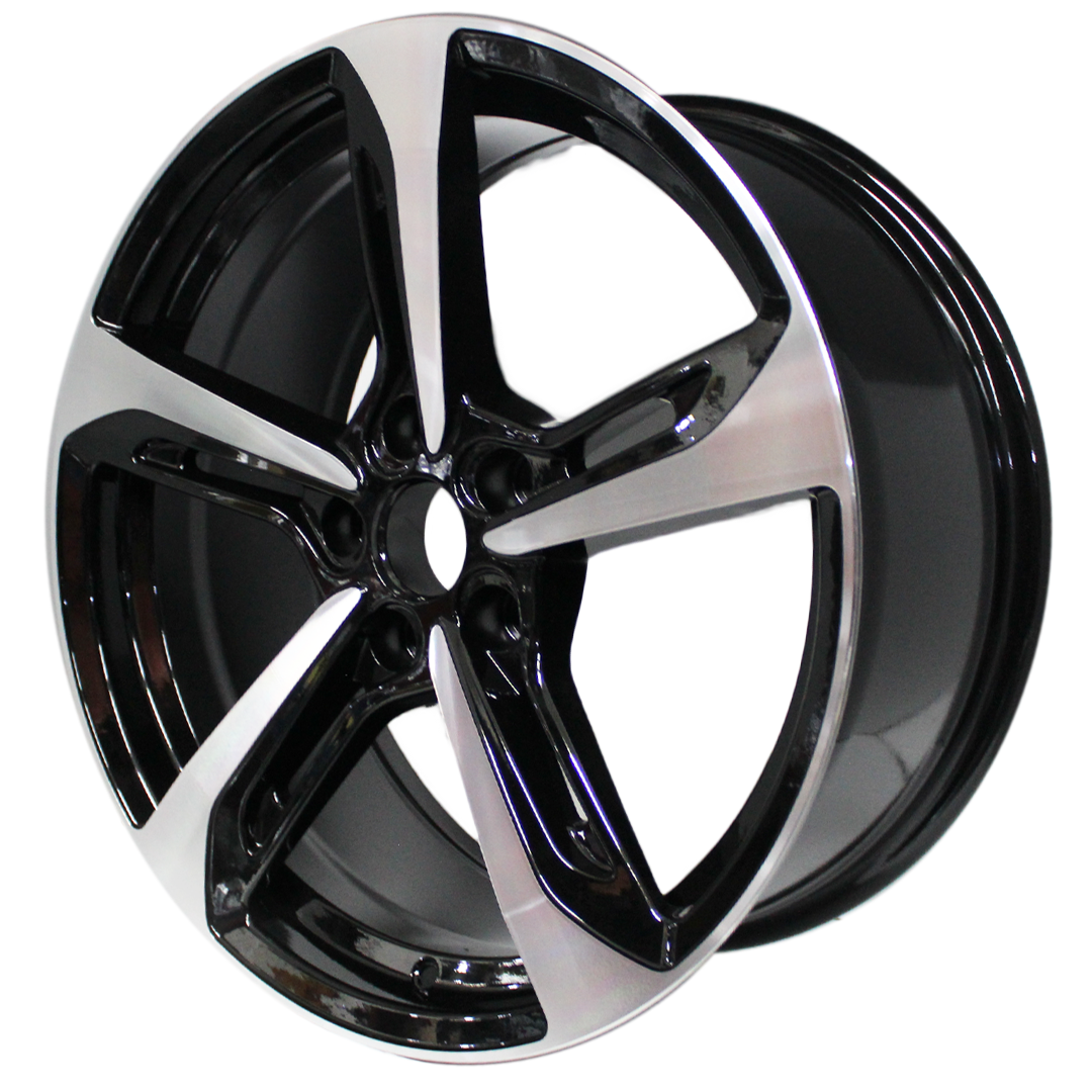 R  Teton Black Machined Face    17x7