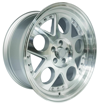 17 inch HRE Lambo - 5x100 - silver