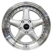 17 inch Schnitzer - Silver- 5x120 - Machined lip