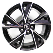 18 inch - 5x112 - Rotary Black Machine face