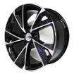 18 inch - 5x112 - Rotary Black Machine face