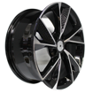 18 inch - 5x112 - Rotary Black Machine face