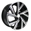 18 inch Golf 8 tsi Style Replica - 5x112 Black 