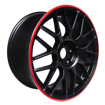 18 inch - ShadowGT - 5x112 - Black - Red Lip