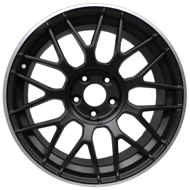 18 inch - ShadowGT - 5x112 - Matt Black Machine Face
