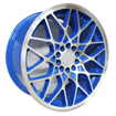 18 Inch - M Sport - 5x114/120 - Blue Machined Face