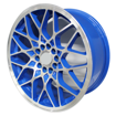 18 Inch - M Sport - 5x114/120 - Blue Machined Face