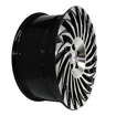18 inch - Facade - 5x112 - Black Machine Face