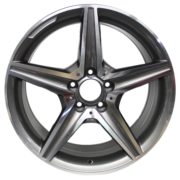 18 inch - Revolver - 5x112 - Gunmetal Machined Face