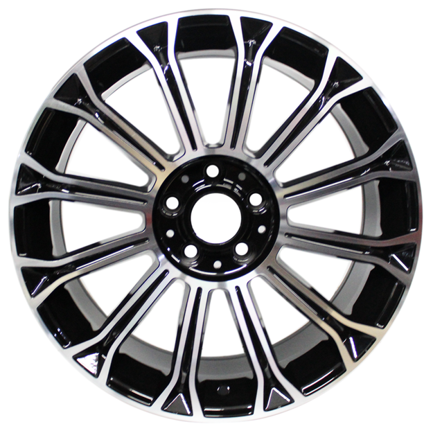 18 inch - Jetlag - 5x112 - Black Machined face