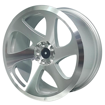 18 Inch 3SDM Twist - 5x100/114 - Silver