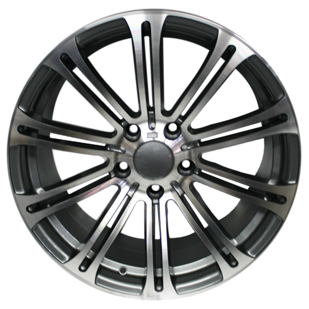 18 Inch - DELUX - 5x120 - Gunmetal Machined Face
