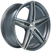 18 inch Dibite Reps - 5x108 - Gunmetal