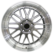 18 inch - LM Illusion - Hyper Black Machined Lip