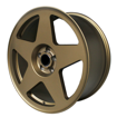 18 inch - Star Dome - 5x100 - Matt Bronze