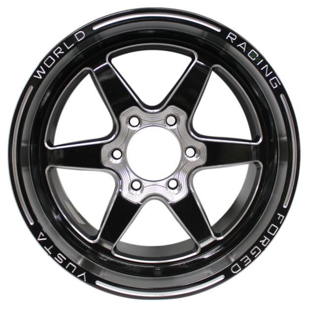 18 inch - Chameleon - 9.5j - Black Machine Lip + Milling Windows