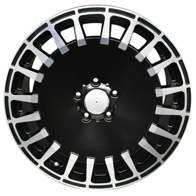 18 inch - Corperation - Black - 5x112 - Satin Matt