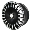 18 inch - Corperation - Black - 5x112 - Satin Matt