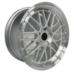 18 inch - LM Illusion - Silver Machined Lip