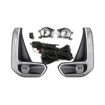 Toyota Hilux Raider 2021 Fog Lamp Kit - Chrome trim