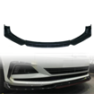 Polo 8 Gloss Black 4 Piece Maxton Front Spoiler (2019+)