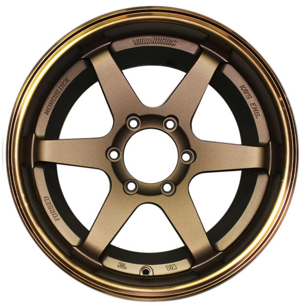 18 inch - Rays TE37 - 6x139 - Bronze 2
