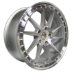 19 inch - Precious Metal - Silver Machine Face - 5x120
