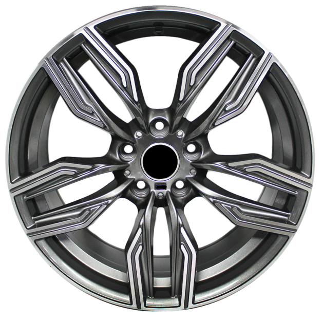 19 inch - Dealer - 5x120 - Dark Grey Machined Face
