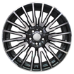 20 inch - Clockwork - 5x112 - Dark Gunmetal Machined Face